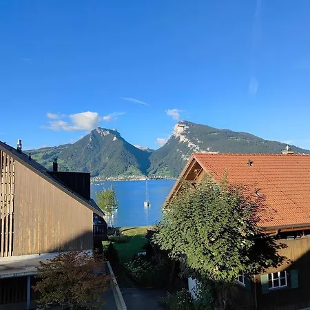 Am See L 15 Minuten Nach Interlaken L Gratis Parking Faulensee Exterior photo